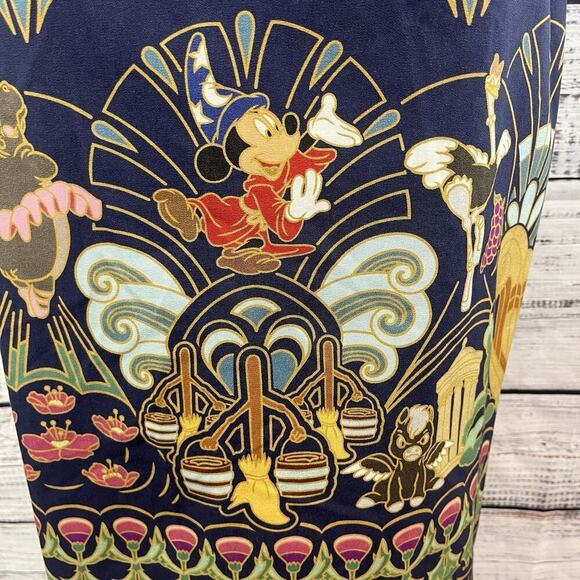 Disney FANTASIA Sorcerer Mickey The Dress Shop sz Small Sorcerer’s Apprentice - Picture 10 of 16